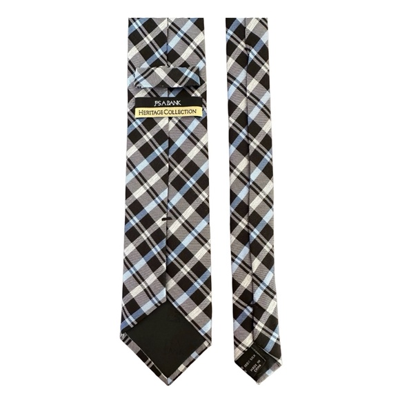 JoS.A.BANK Heritage Collection Men’s Plaid Silk Tie - Picture 3 of 4